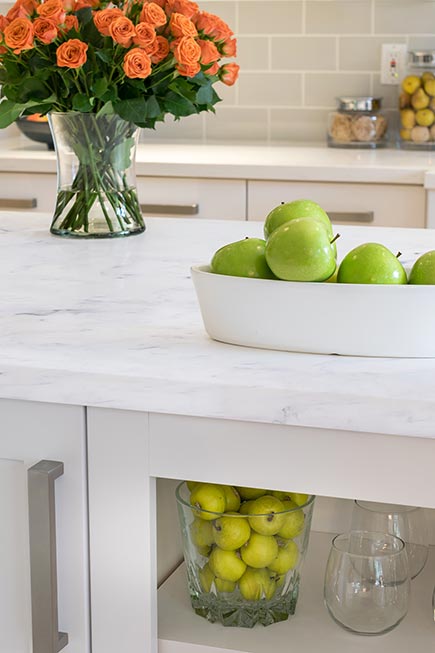 Mystera Solid Surface - Glacier Countertop