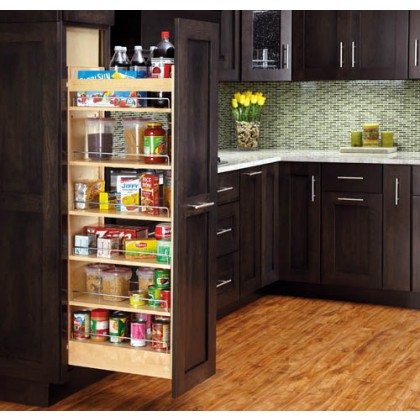 8 X 58 Pull Out Wood Pantry 448 Tp58 8 1 Rev A Shelf