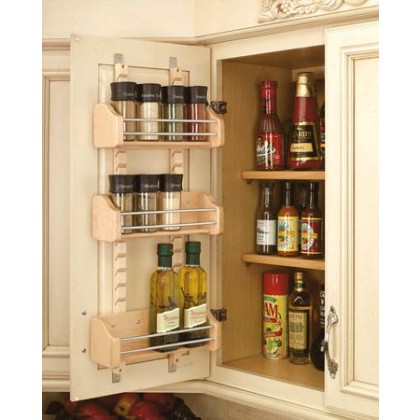 15 Adjustable Door Mount Spice Rack 4asr 15 Rev A Shelf