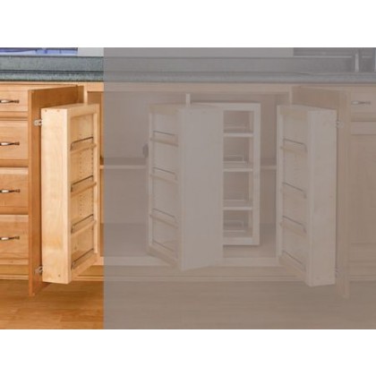 25 Pantry Door Unit W Hardware Single 4wbdp18 25 Rev A Shelf