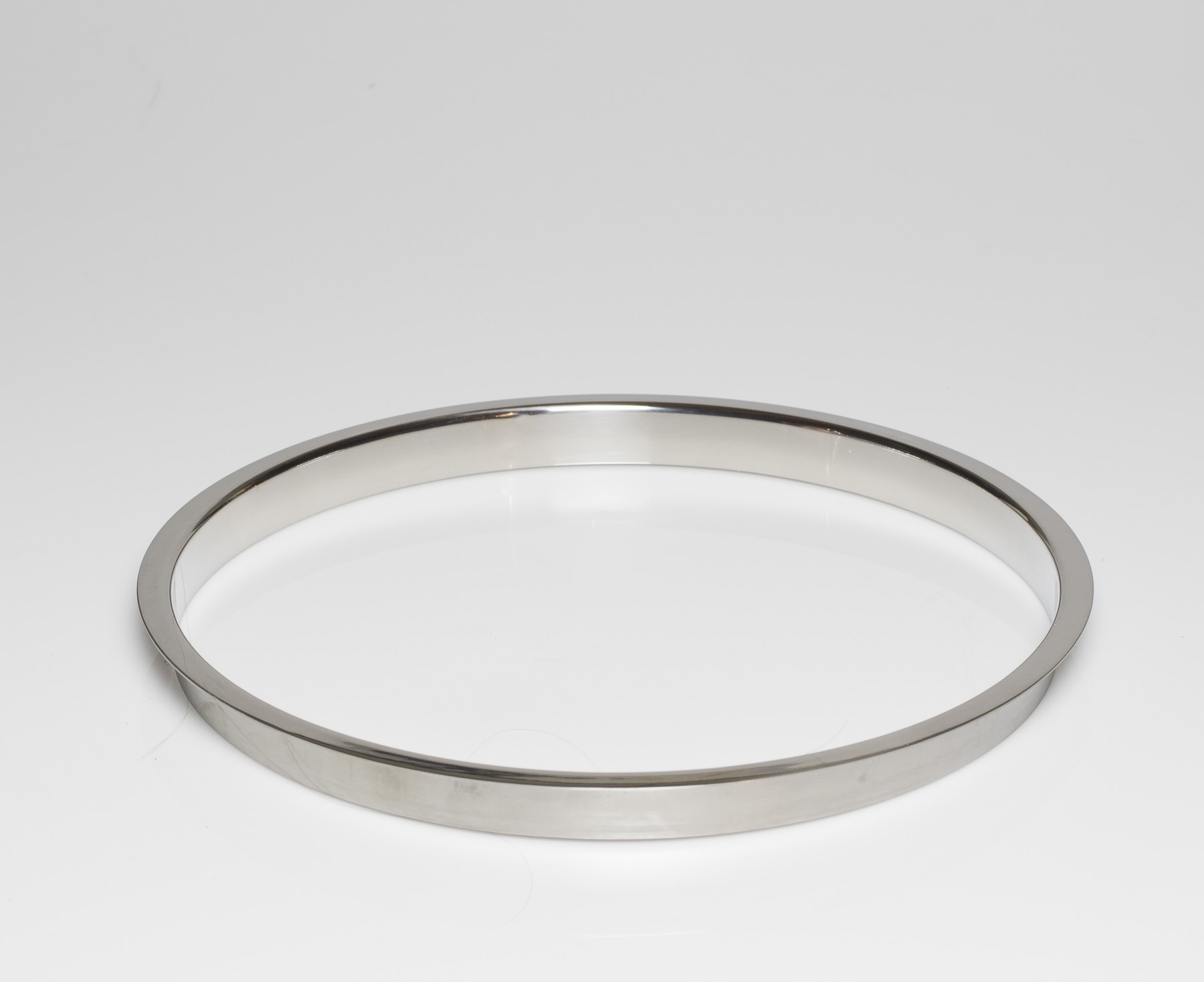 Stainless Steel Trash Ring, Heavy Duty, 12" x 1", 6152179 (Hardware