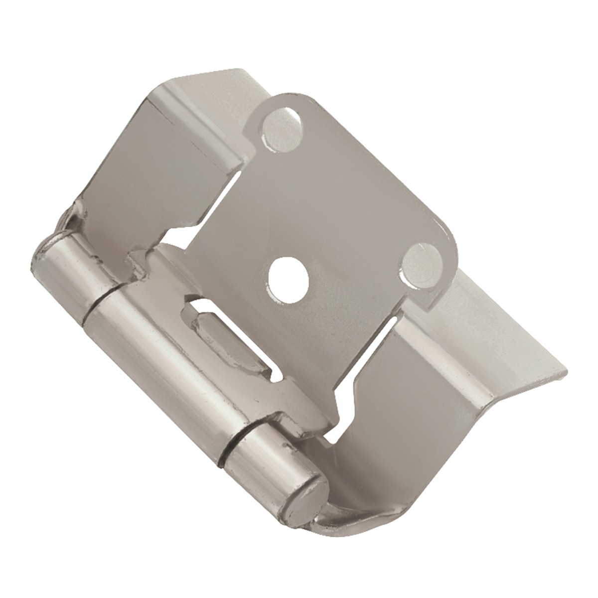 Face Frame Hinge (Satin Nickel) 1/2" Overlay, P5710FSN (Hickory