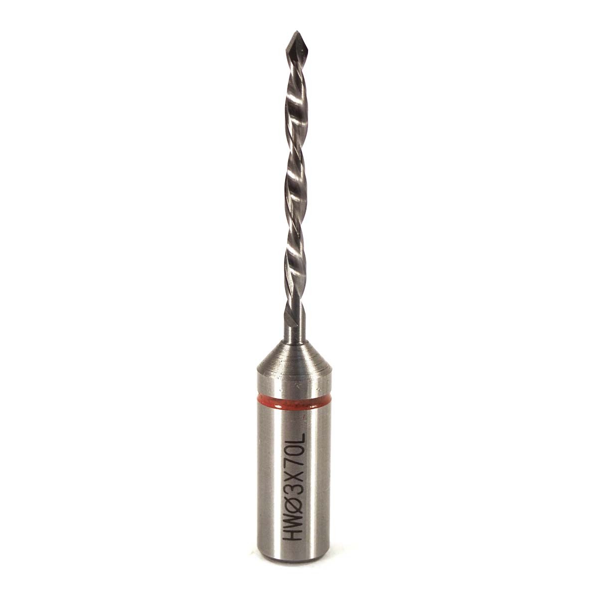 3mm Solid Carbide VPoint Dowel Drill, DT370LHSC (Whiteside Machine)