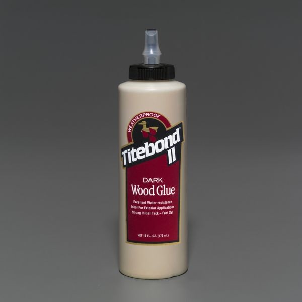 Titebond II Dark Wood Glue 16 Oz, 3704 (Franklin International)