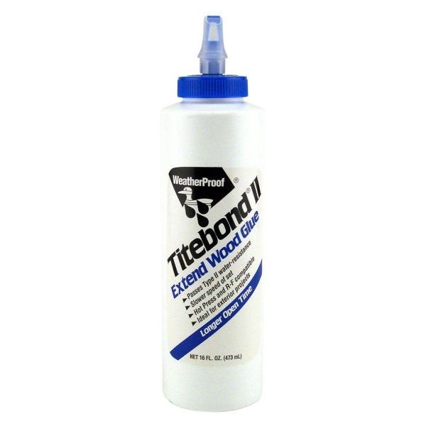 Titebond II Extend Wood Glue 16 Oz, 4134 (Franklin International)