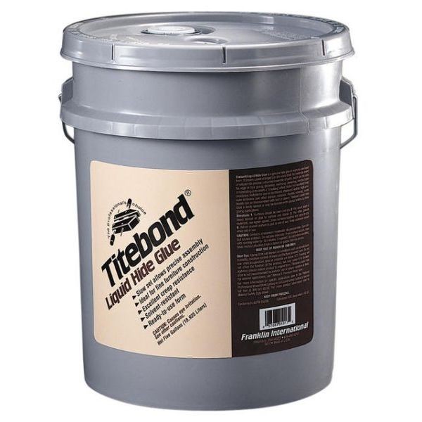 Titebond Liquid Hide Glue 5 Gallon, 5017 (Franklin International)
