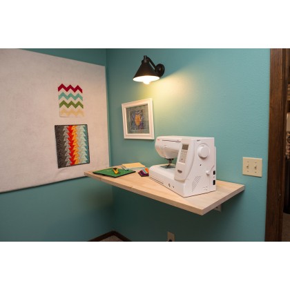 Quick Bench Foldable Work Bench, UV Finish - 20