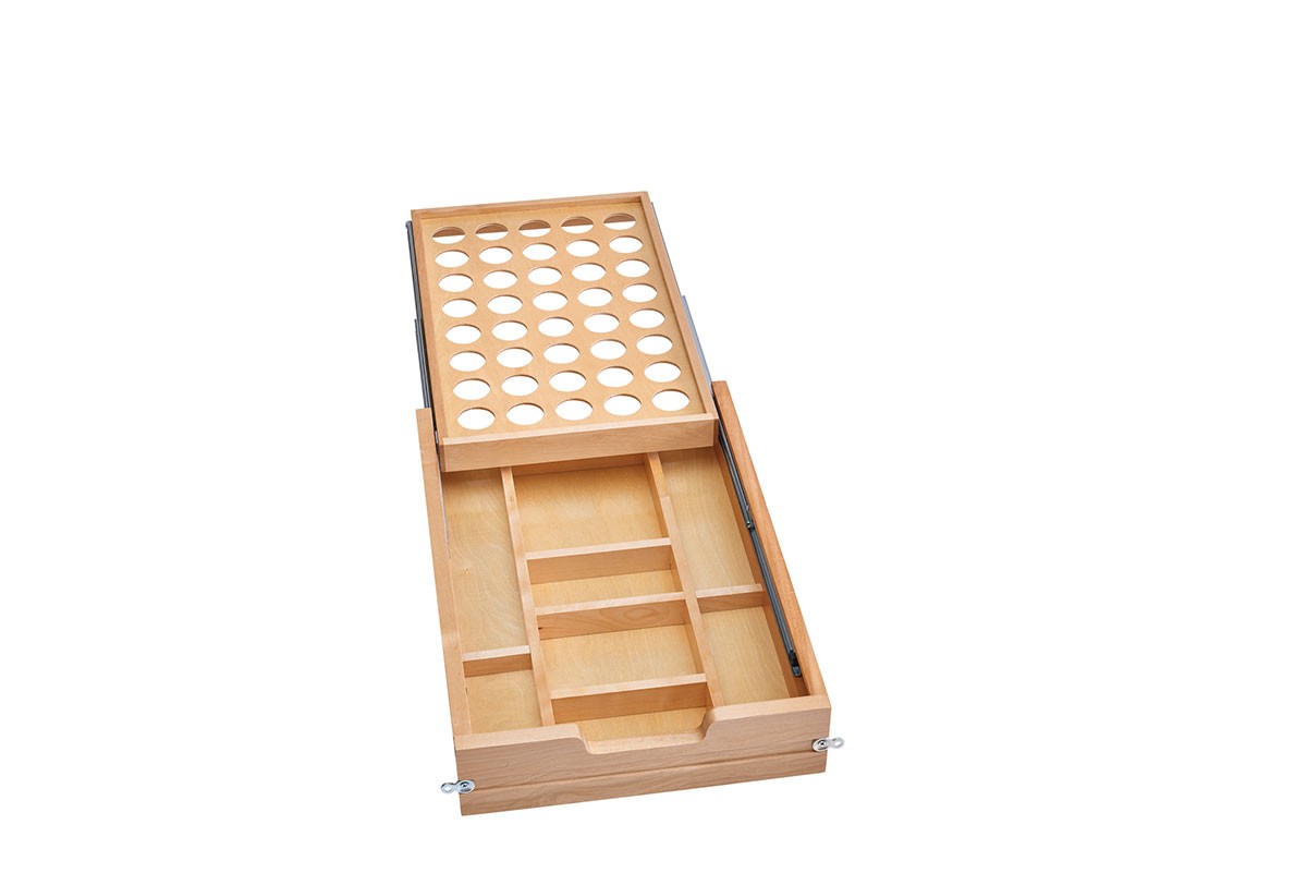 Tiered Soft Close K Cup Drawer For 18 Base Cabinets 4wtcd 18sc