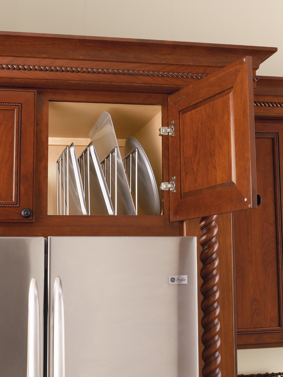 3" U Shape Tray Divider (Chrome), 596-10CR-52 (Rev A Shelf)