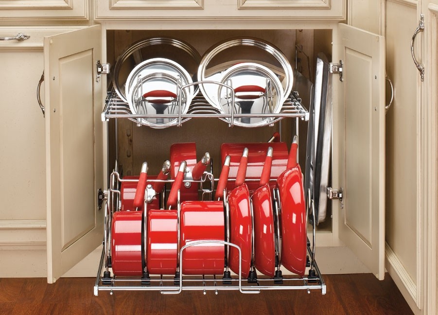 2 Tier Cookware Organizer 21", 5CW22122CR (Rev A Shelf)