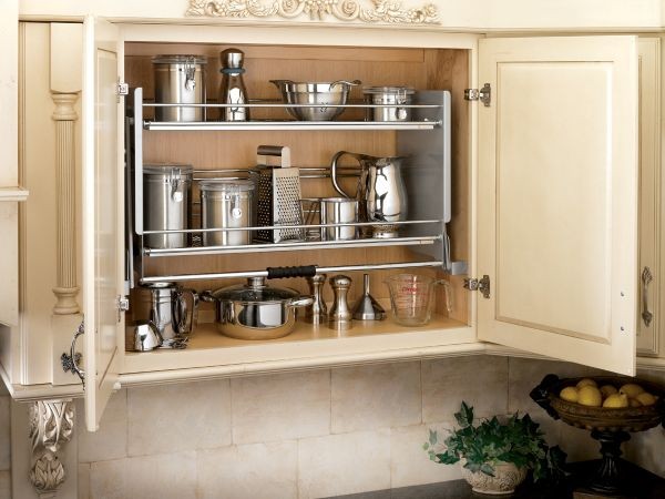 32" Pull Down Shelving System (Chrome), 5PD-36CR (Rev A Shelf)