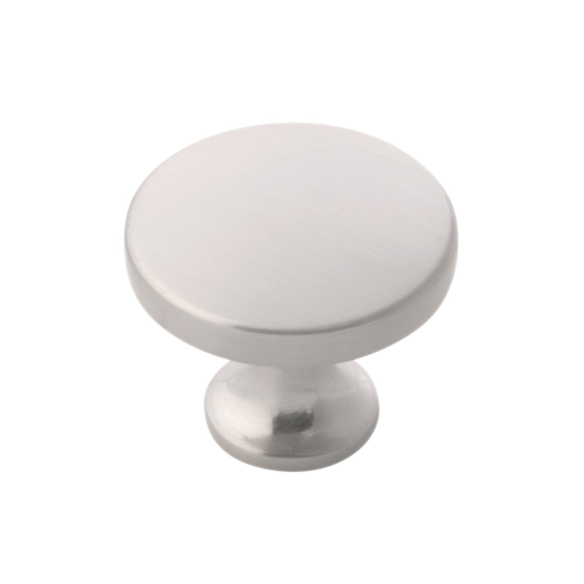 Forge Knob Satin Nickel 1 3 8 Hickory Hardware