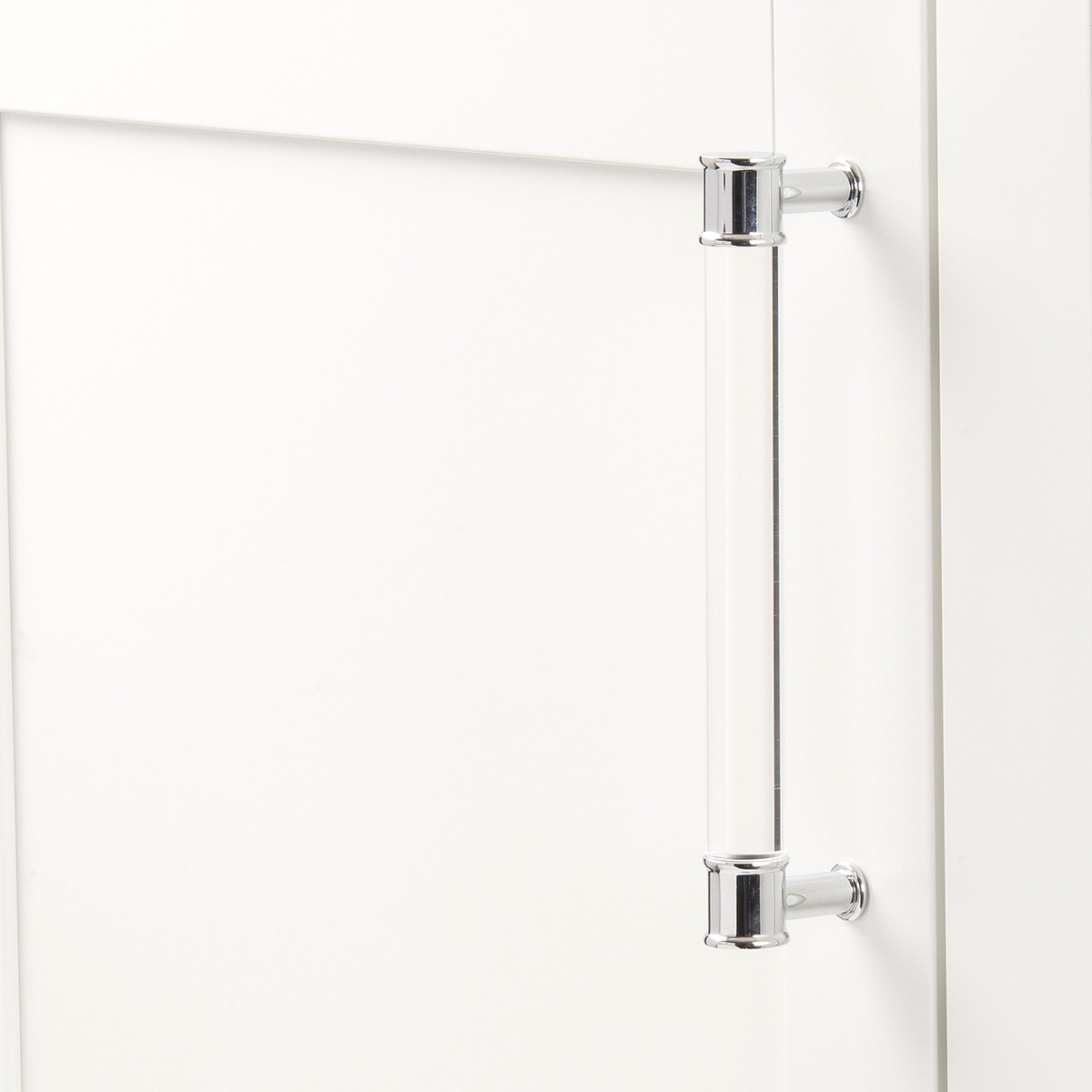 Midway Pull - 160mm (Crysacrylic with Chrome), P3702-CACH (Belwith ...
