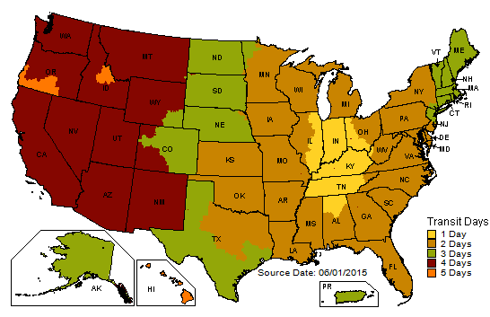 Shipping Map