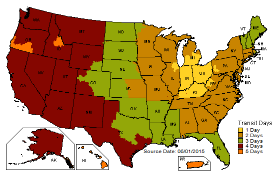 Shipping Map