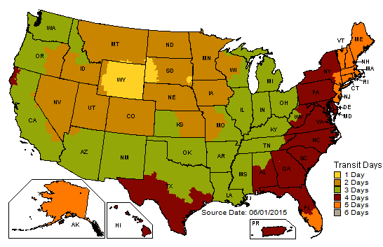 Shipping Map